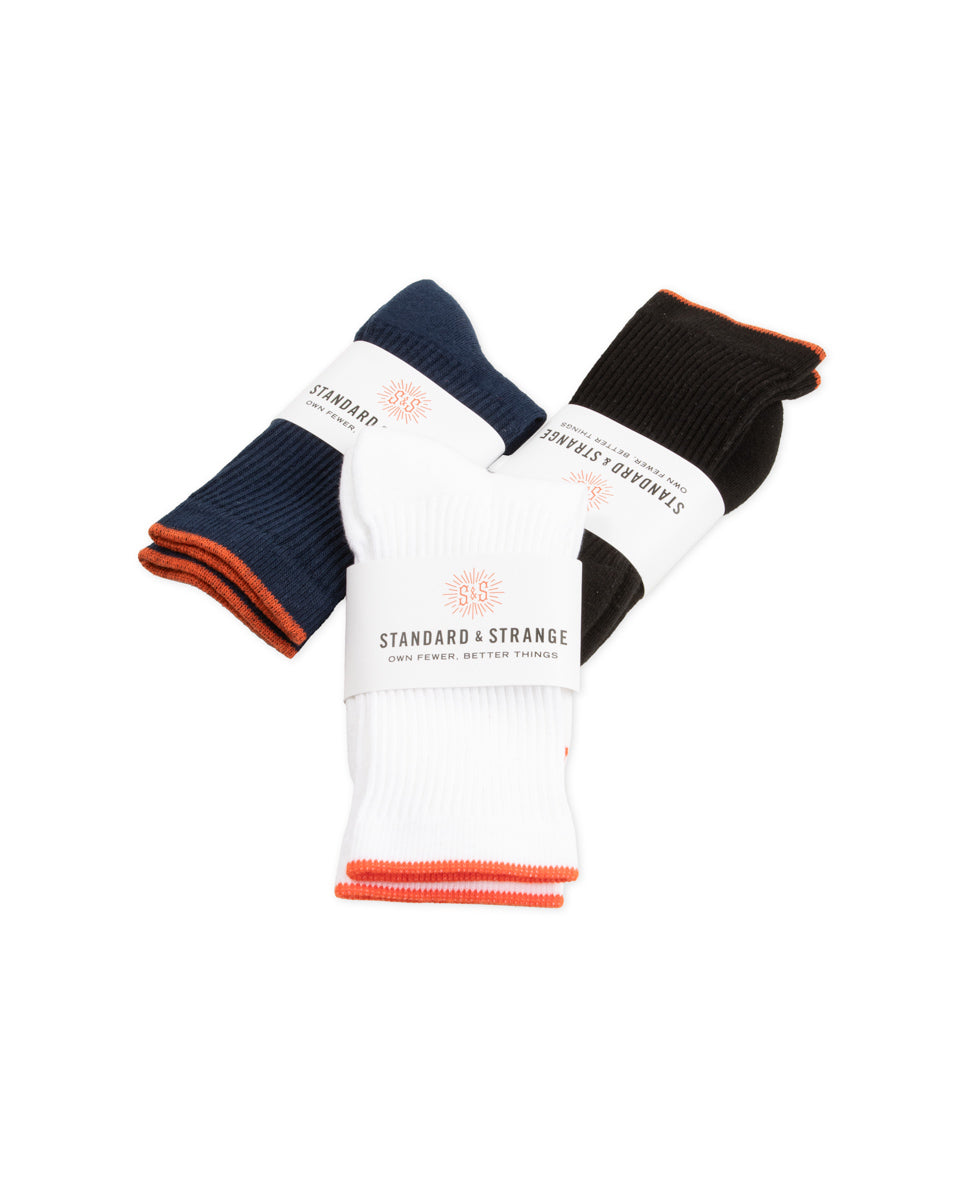 Standard & Strange S&S Standard Sock - Navy - Standard & Strange