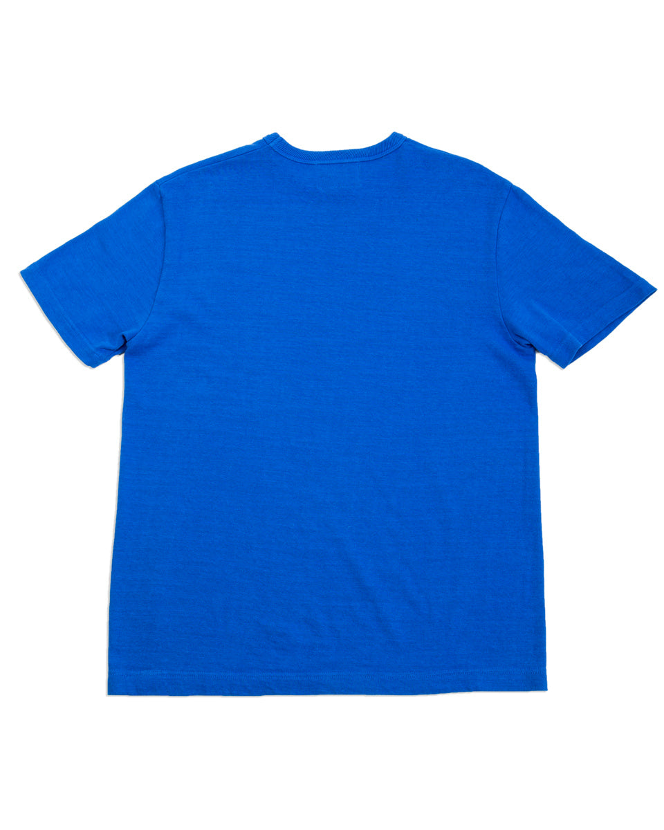 Standard & Strange Wakayama Special Loopwheel Tee - Klein Blue - Standard & Strange