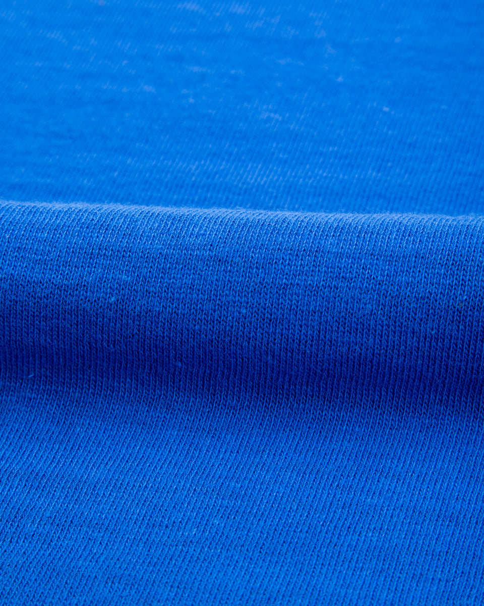 Standard & Strange Wakayama Special Loopwheel Tee - Klein Blue - Standard & Strange