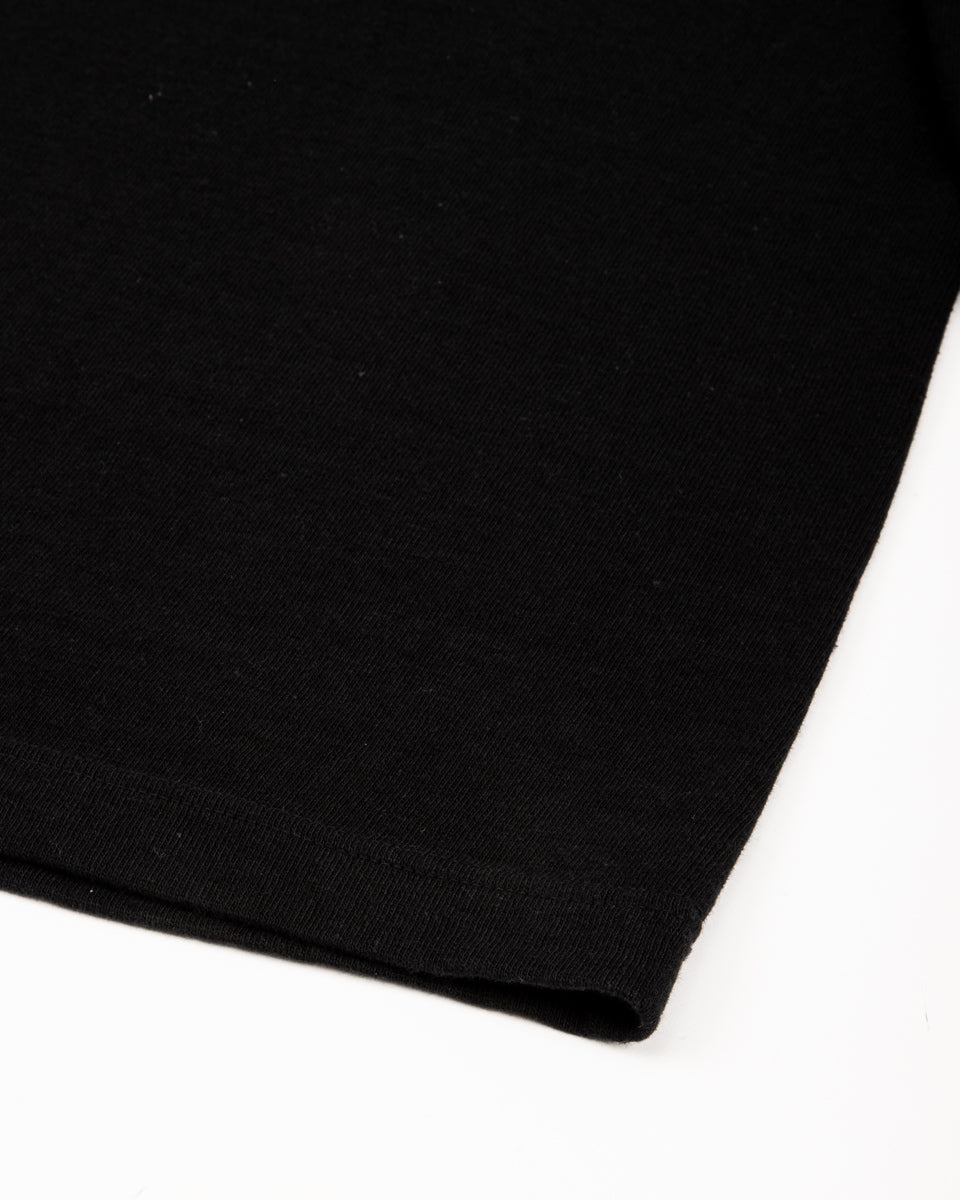 Standard & Strange Wakayama Special Loopwheel L/S Tee - Black - Standard & Strange
