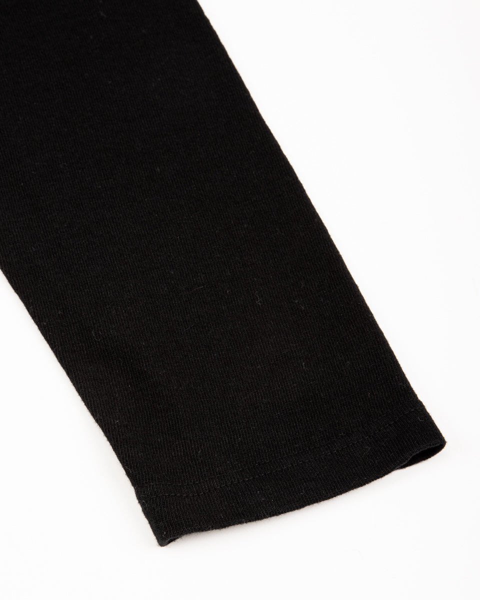 Standard & Strange Wakayama Special Loopwheel L/S Tee - Black - Standard & Strange