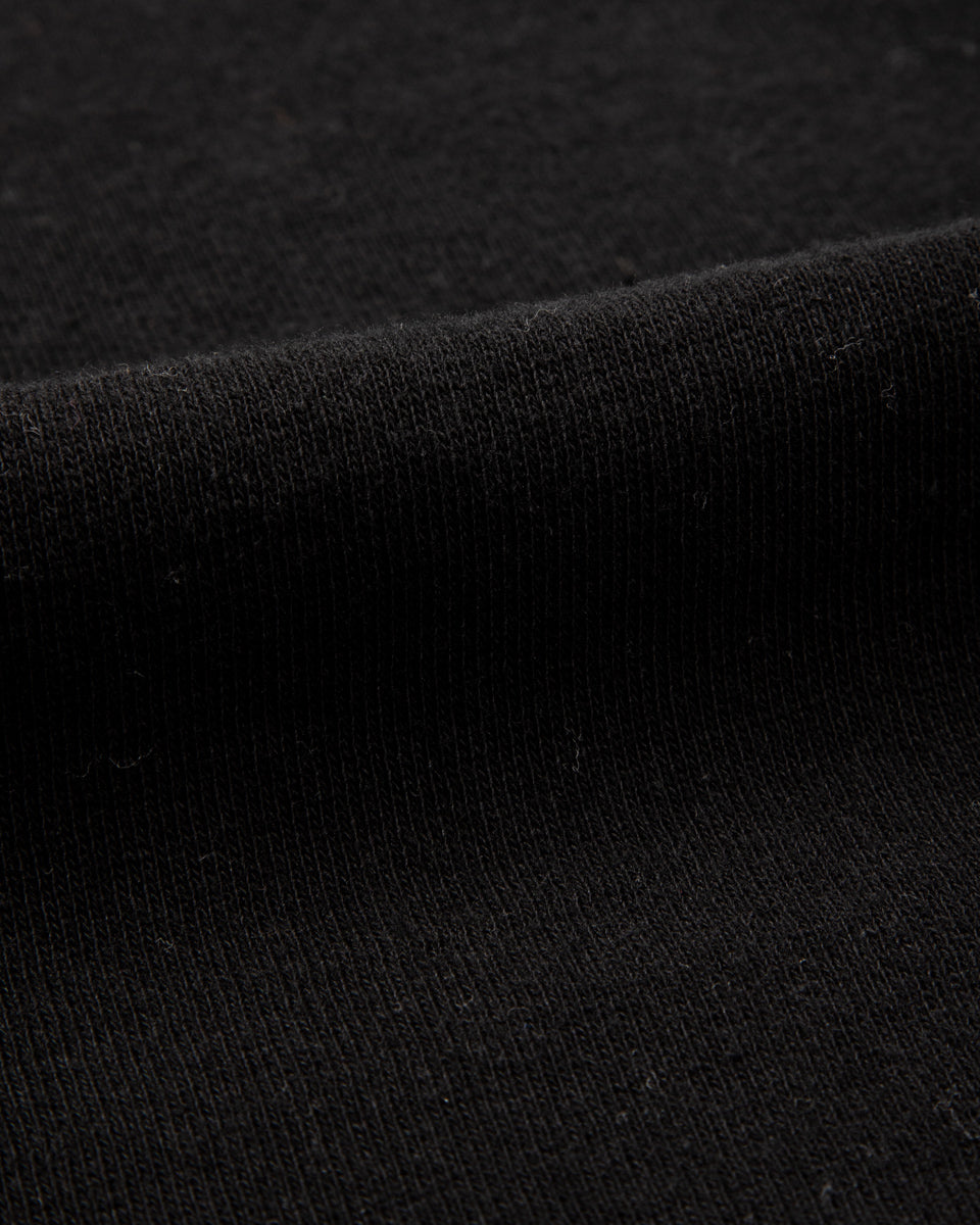 Standard & Strange Wakayama Special Loopwheel L/S Tee - Black - Standard & Strange