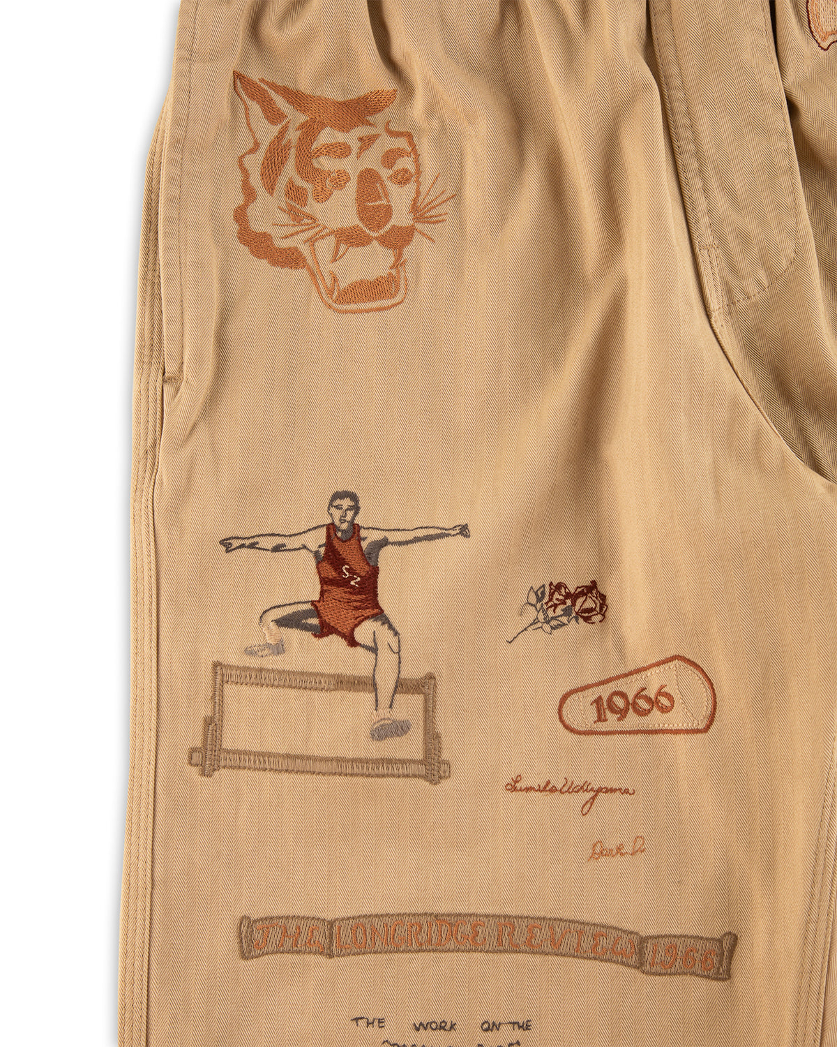Samuel Zelig Yearbook Pant - Smoke Taupe - Standard & Strange