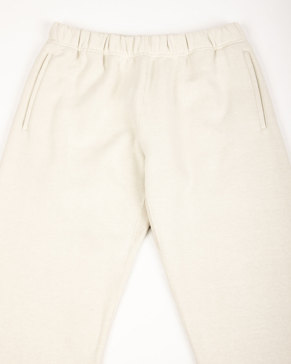 The Real McCoy's 10 oz. Loopwheel Sweatpants - Milk - Standard & Strange