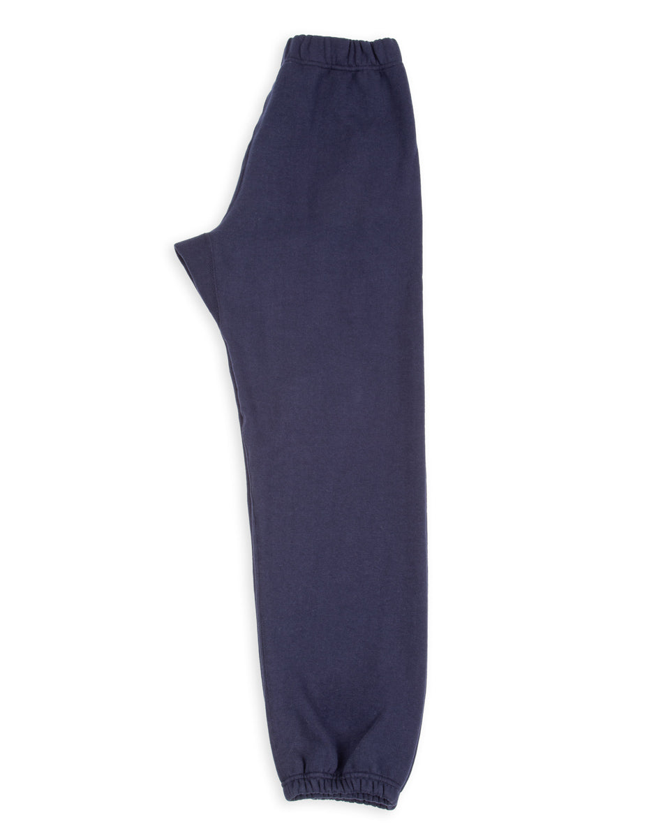 The Real McCoy's 10 oz. Loopwheel Sweatpants - Navy - Standard & Strange