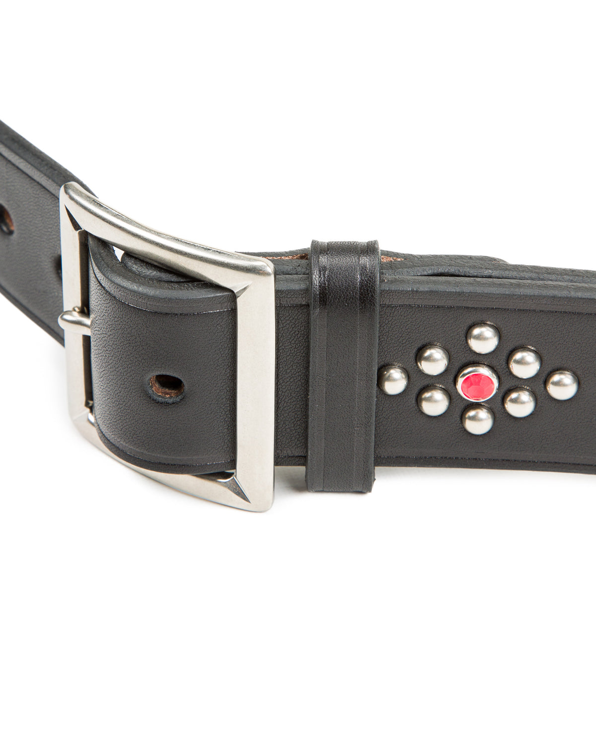 The Real McCoy's Buco Motorcycle Belt / Smoky Jim - Black - Standard & Strange