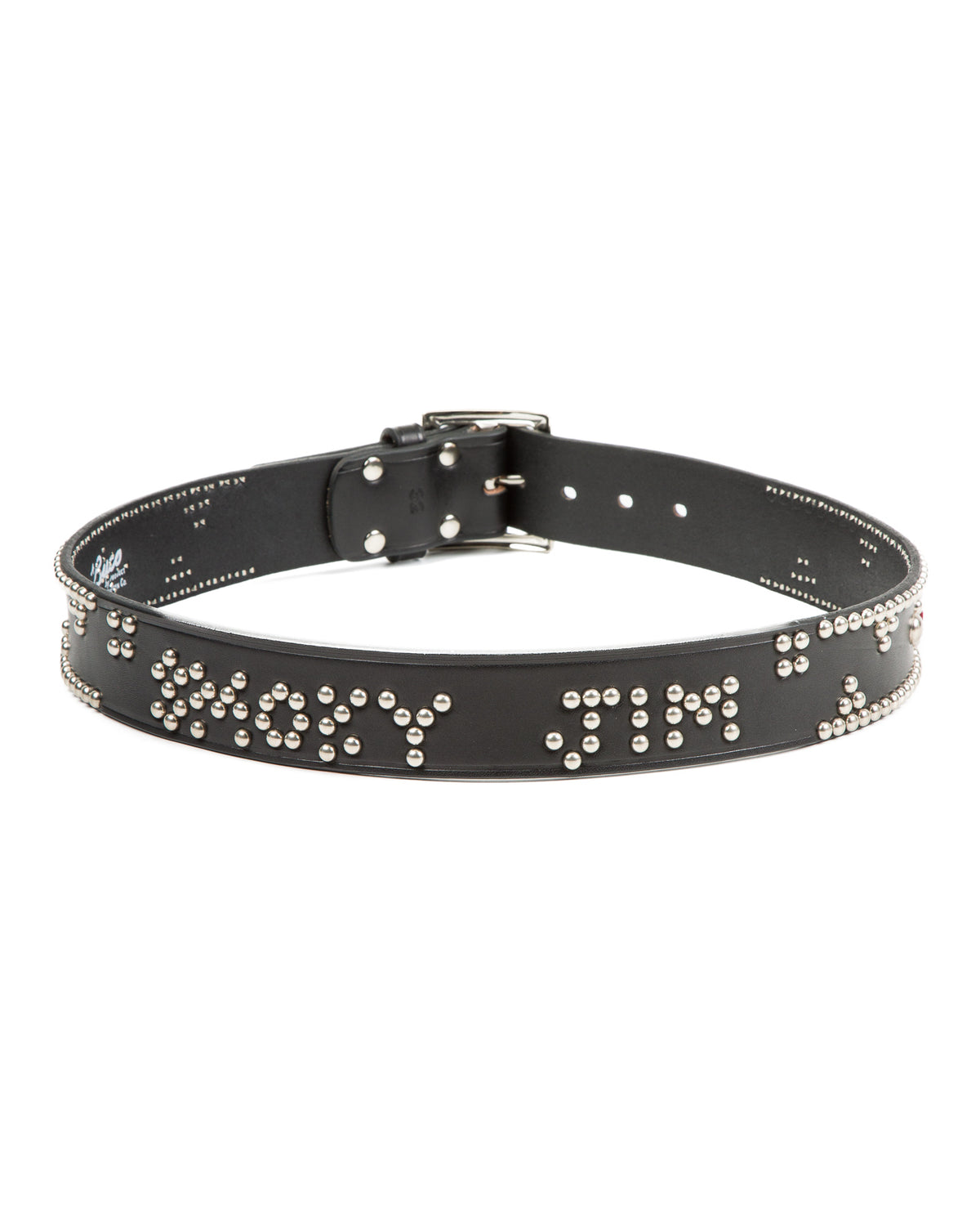 The Real McCoy's Buco Motorcycle Belt / Smoky Jim - Black - Standard & Strange