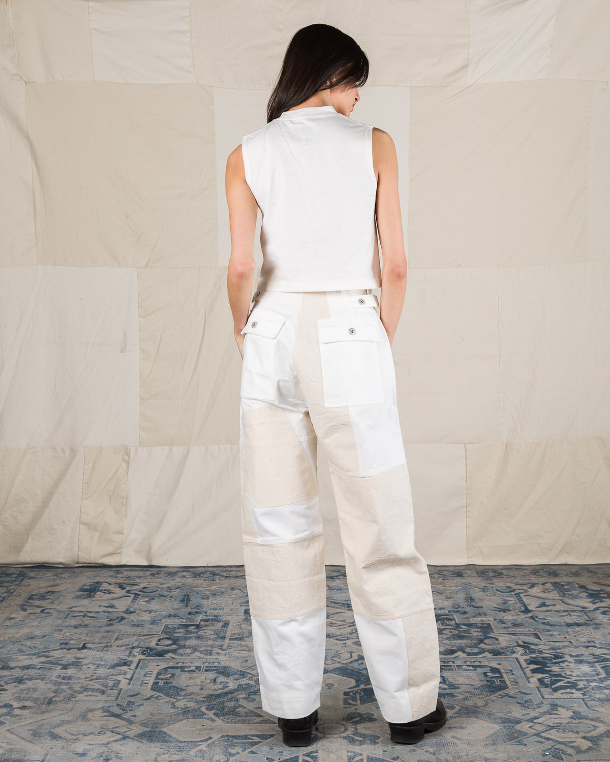 W'Menswear Unisex Freedom Flight Trouser - Off-White - Standard & Strange