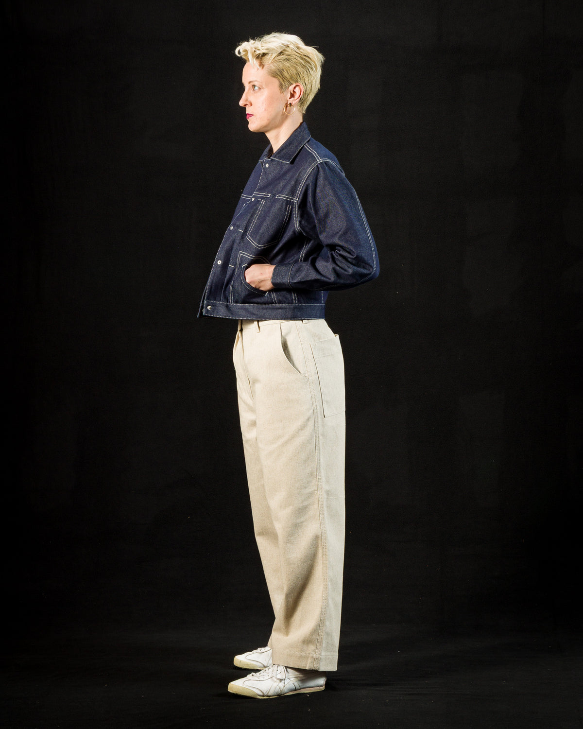 W'Menswear W'mens Work Jean - Natural Cotton/Linen - Standard & Strange