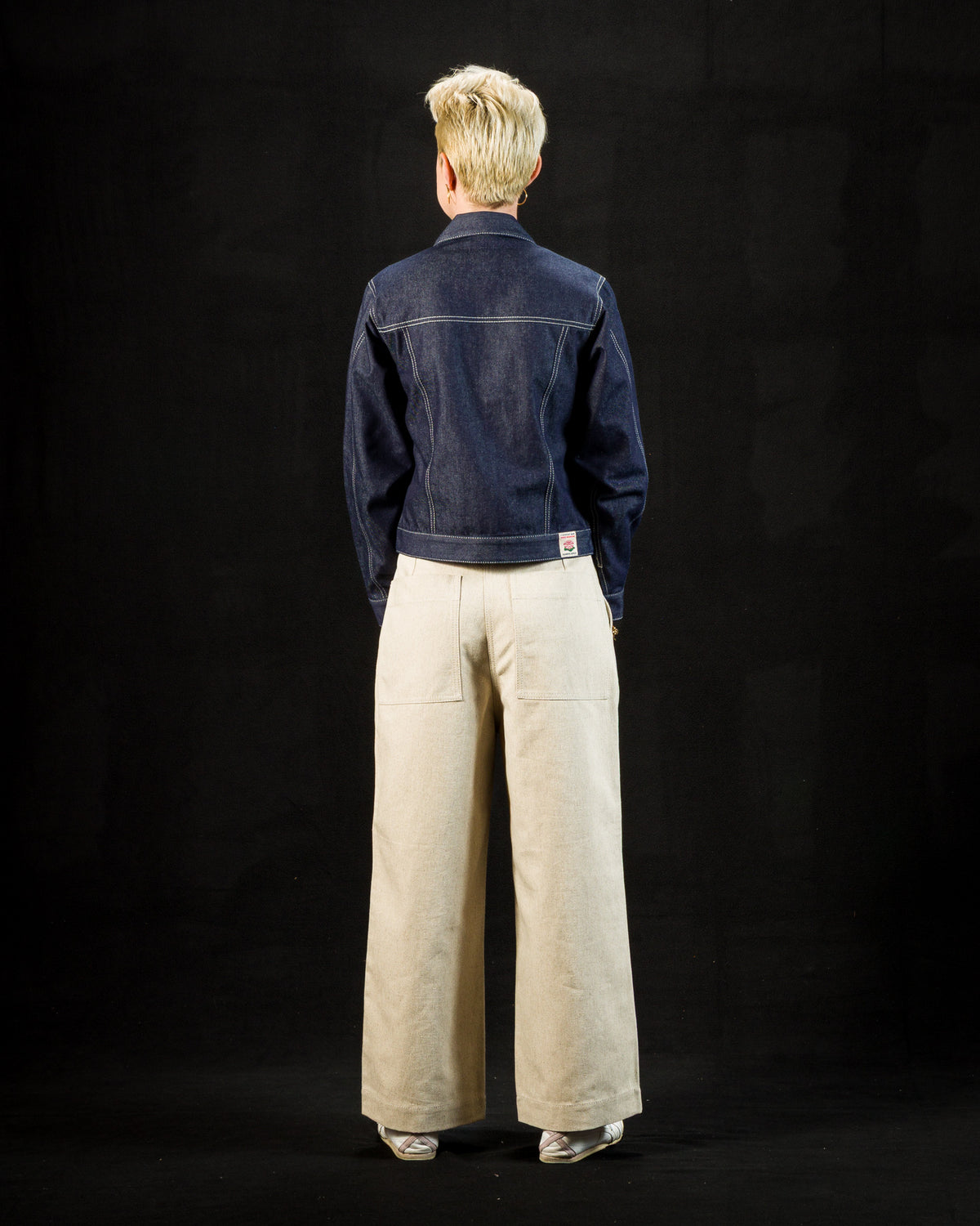 W'Menswear W'mens Work Jean - Natural Cotton/Linen - Standard & Strange