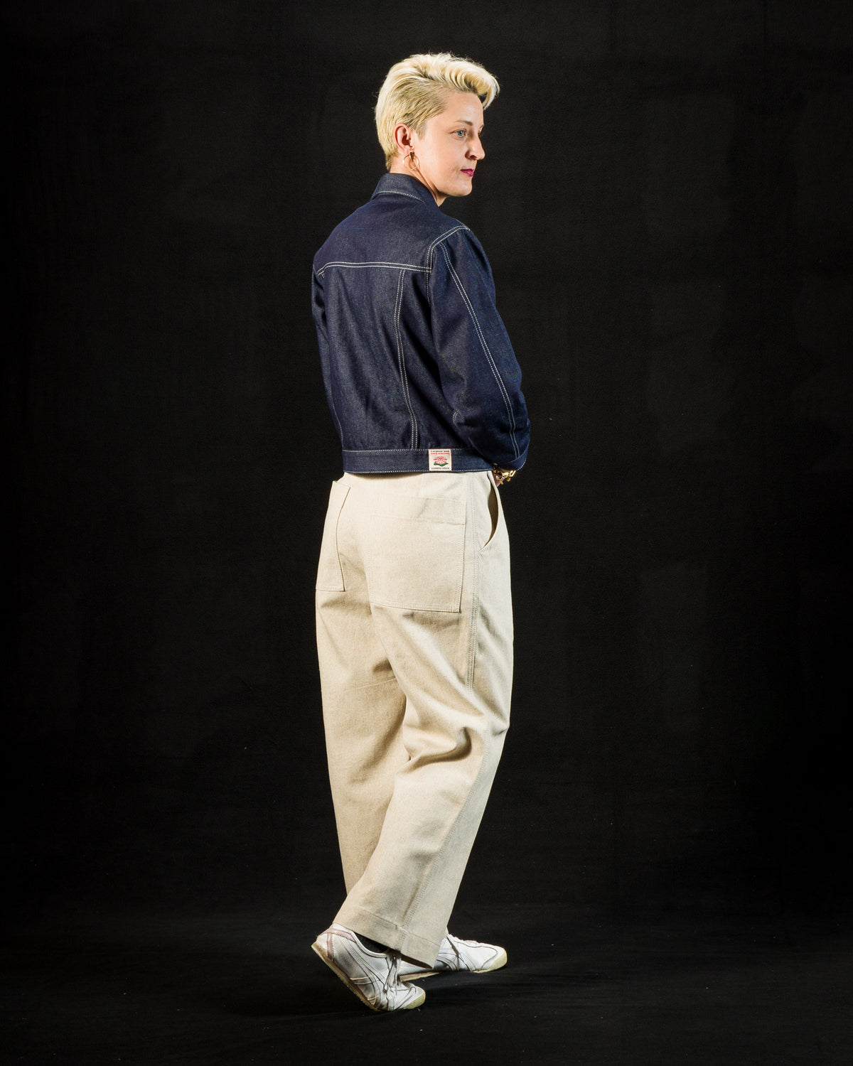 W'Menswear W'mens Work Jean - Natural Cotton/Linen - Standard & Strange