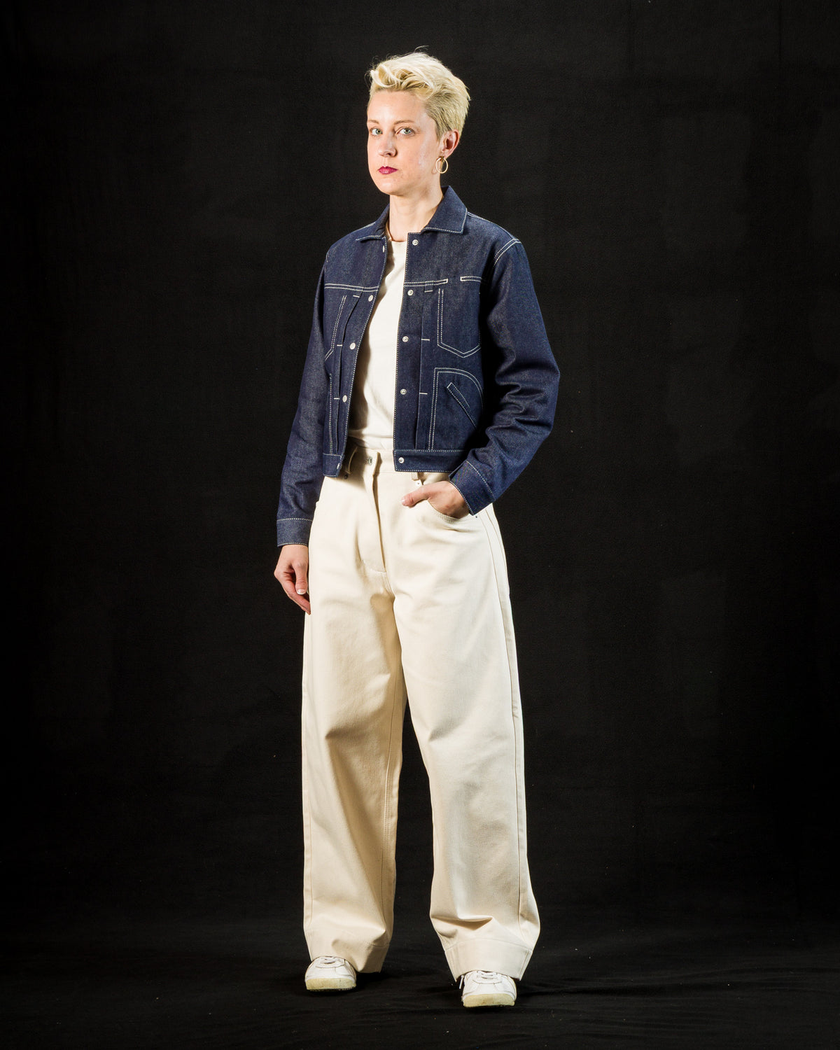 W'Menswear Wendy Trouser - Ecru - Standard & Strange