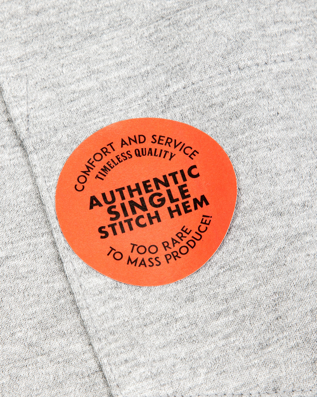 W'Menswear Bowl Tee - Light Grey - Standard & Strange