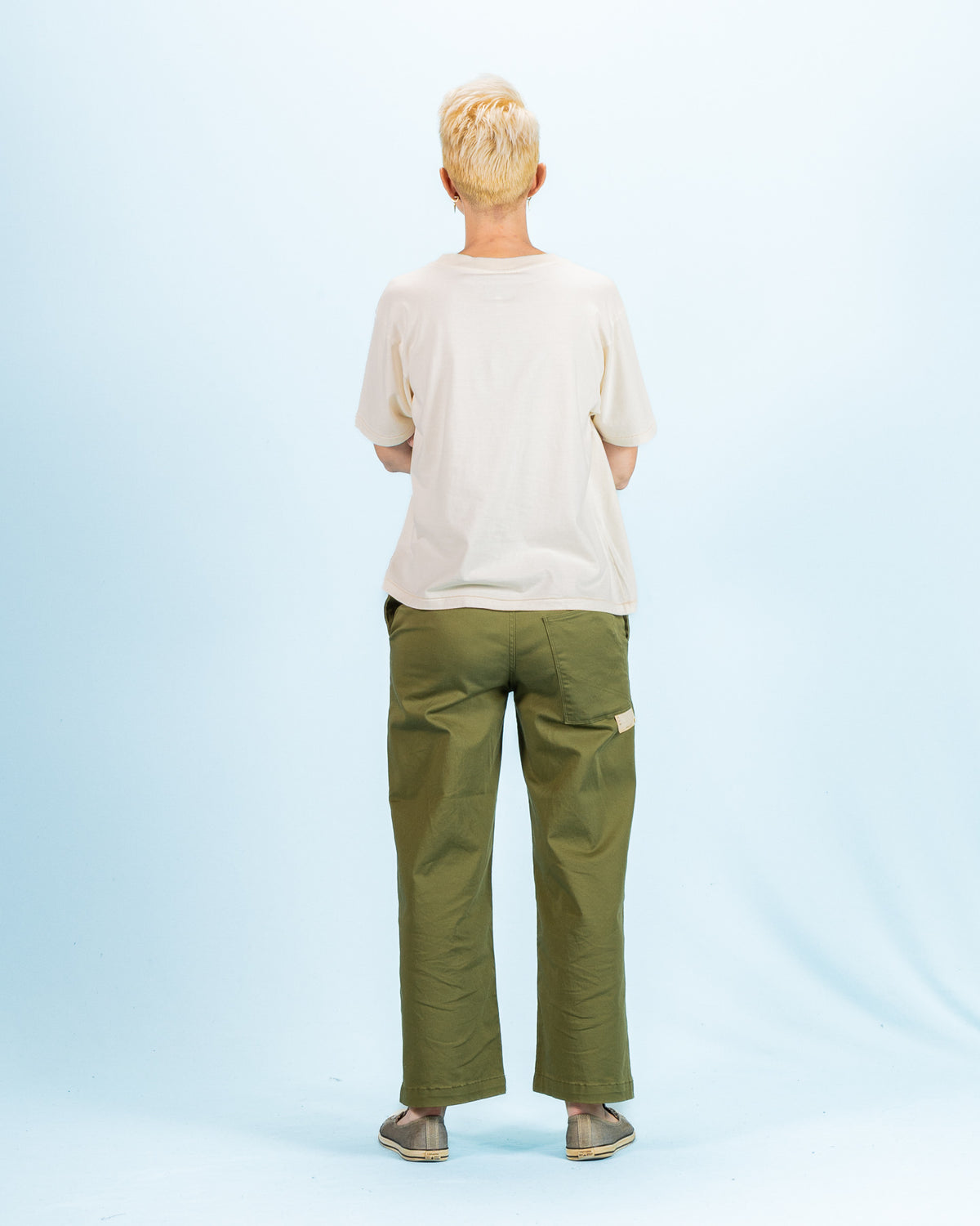 W'Menswear Bowl Tee - Natural Cotton/Hemp - Standard & Strange