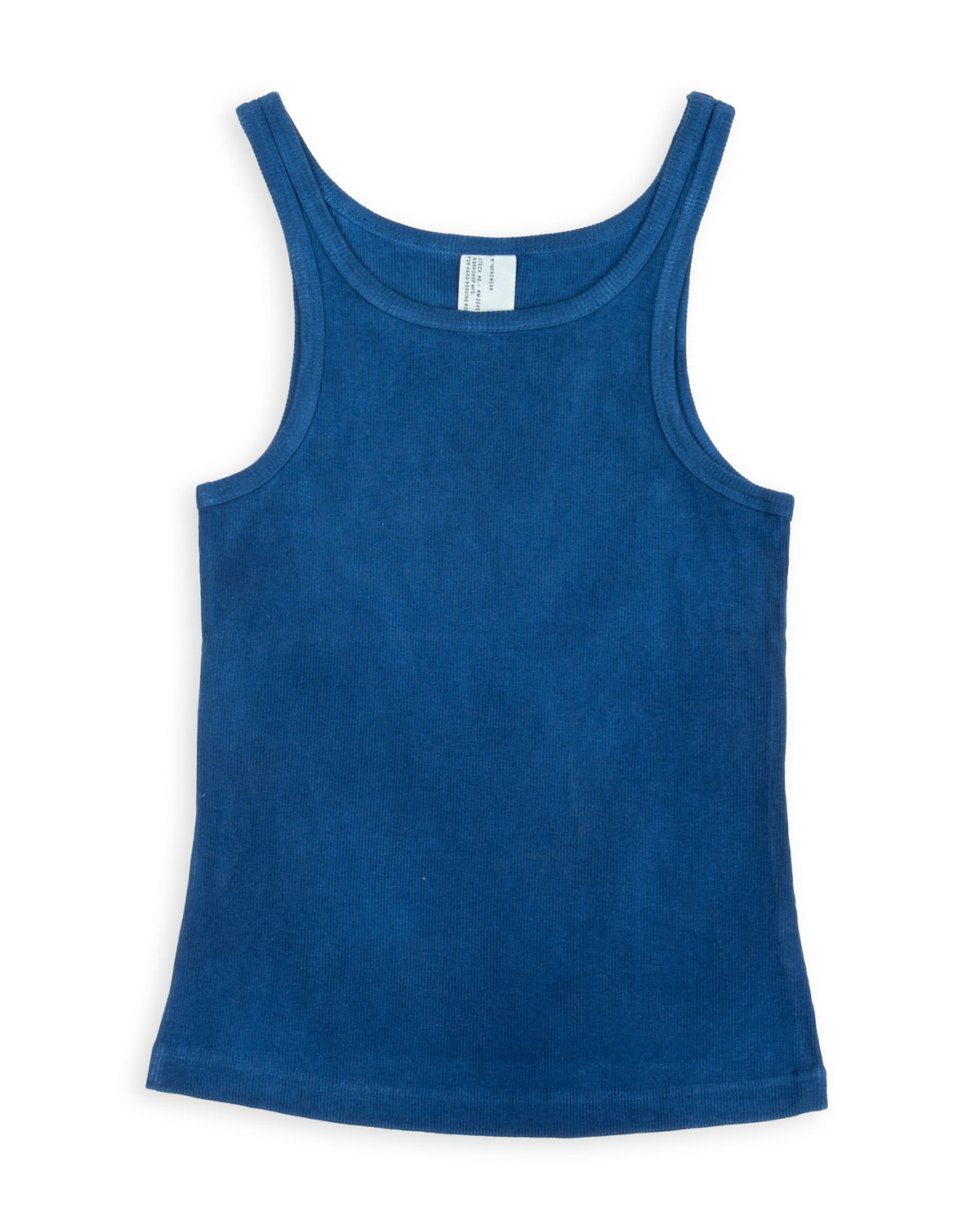 W'Menswear Drill Tank - Indigo - Standard & Strange