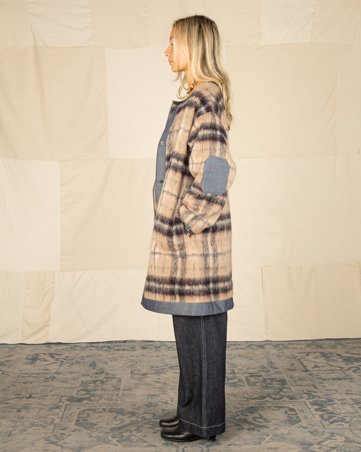W'Menswear Rally Coat - Beige - Standard & Strange