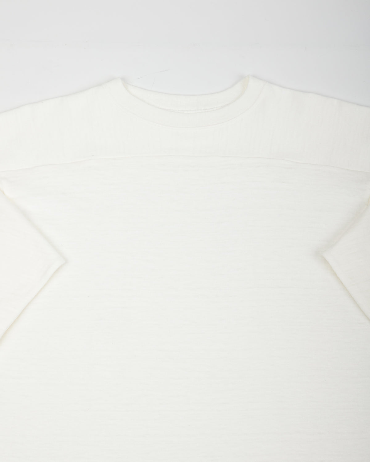 Warehouse Three Quarter Football Shirt - Off White - Standard & Strange