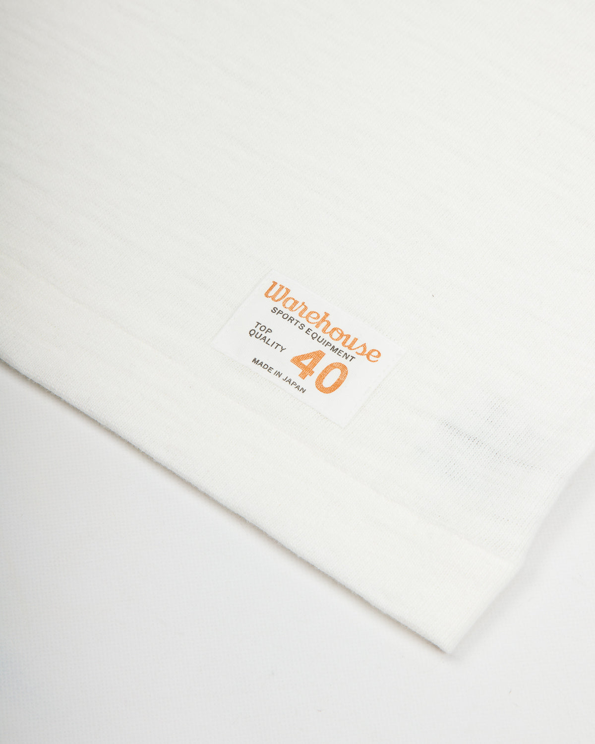 Warehouse Three Quarter Football Shirt - Off White - Standard & Strange