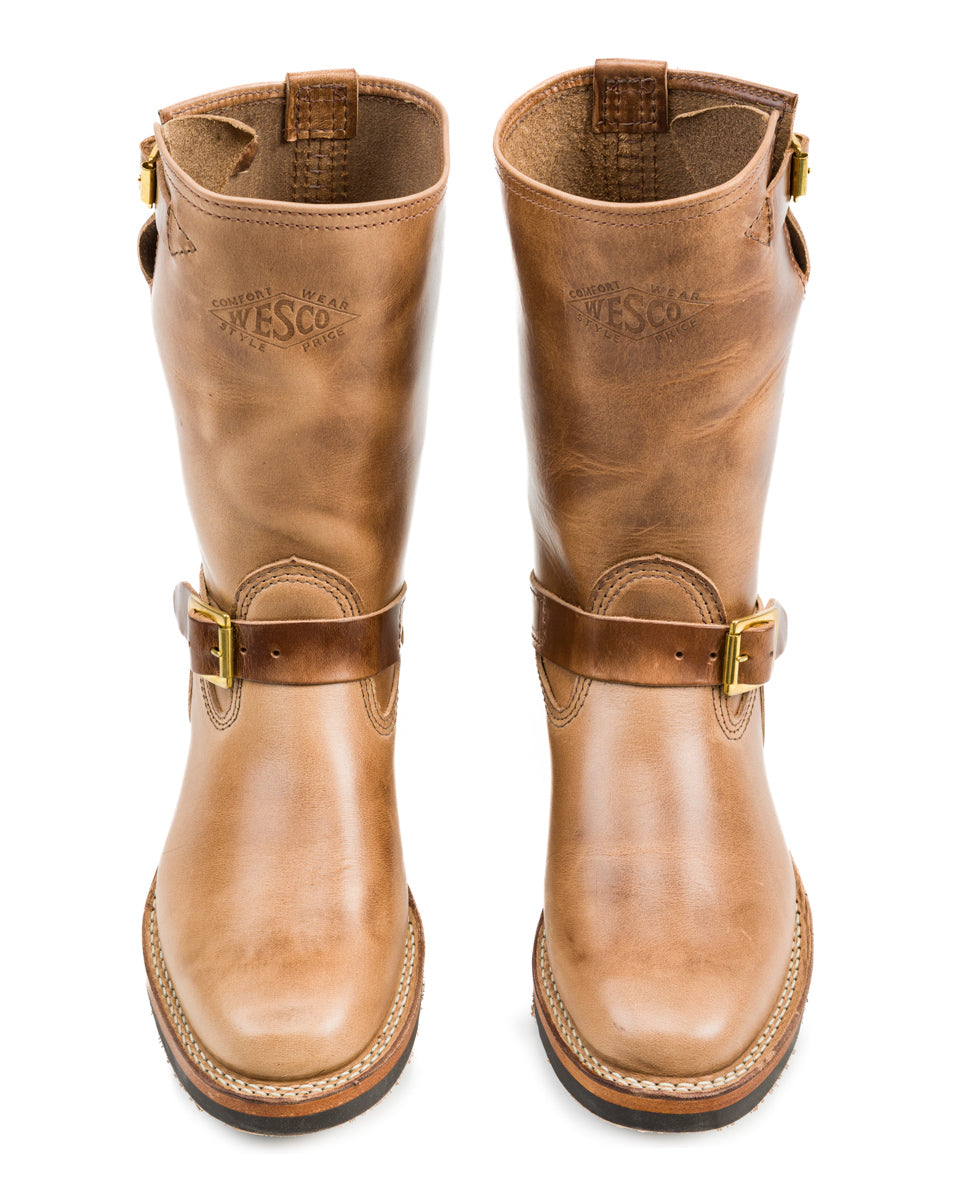 Wesco Mister Lou Engineer Boot - Natural CXL - Standard & Strange