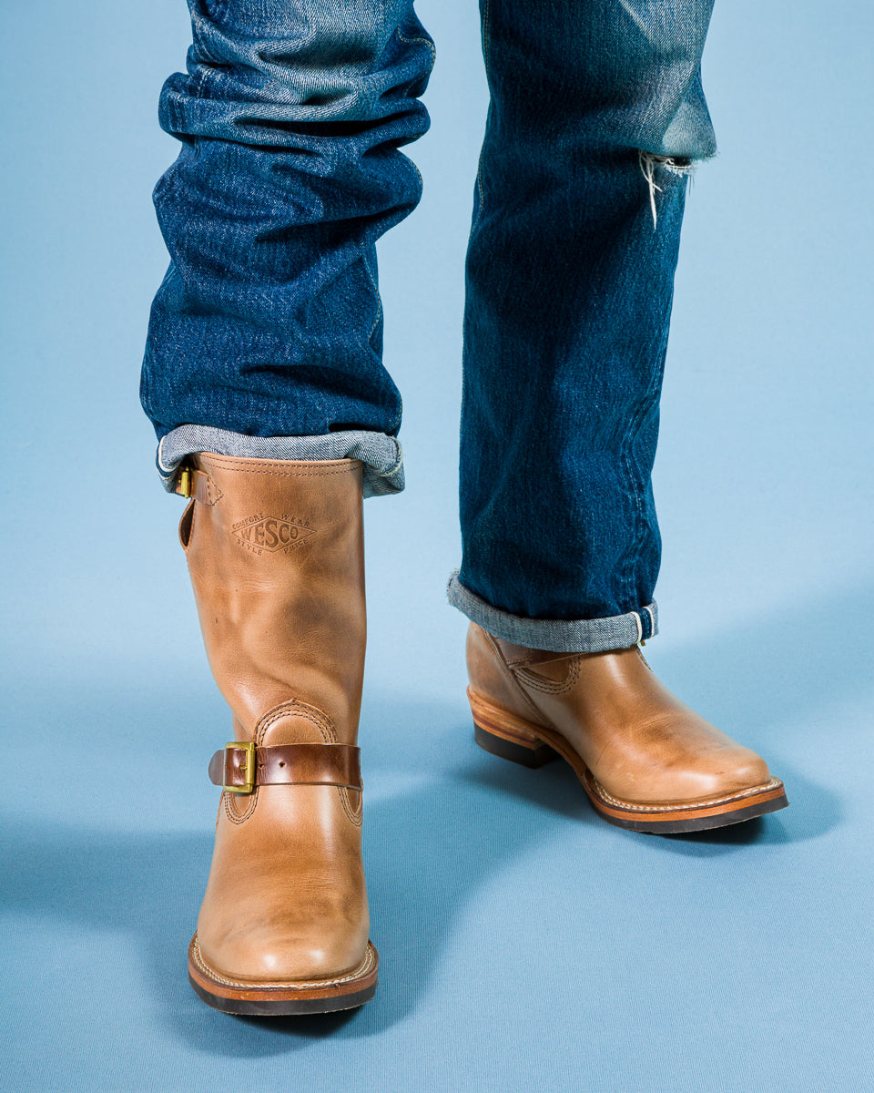 Wesco Mister Lou Engineer Boot - Natural CXL - Standard & Strange