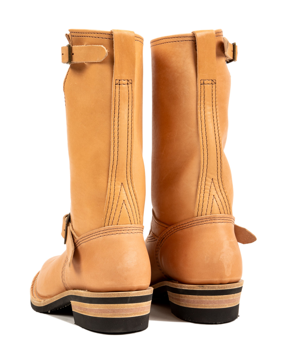 Wesco S&S x Wesco Van Cleef III Veg Tan Engineer Boot - Standard & Strange