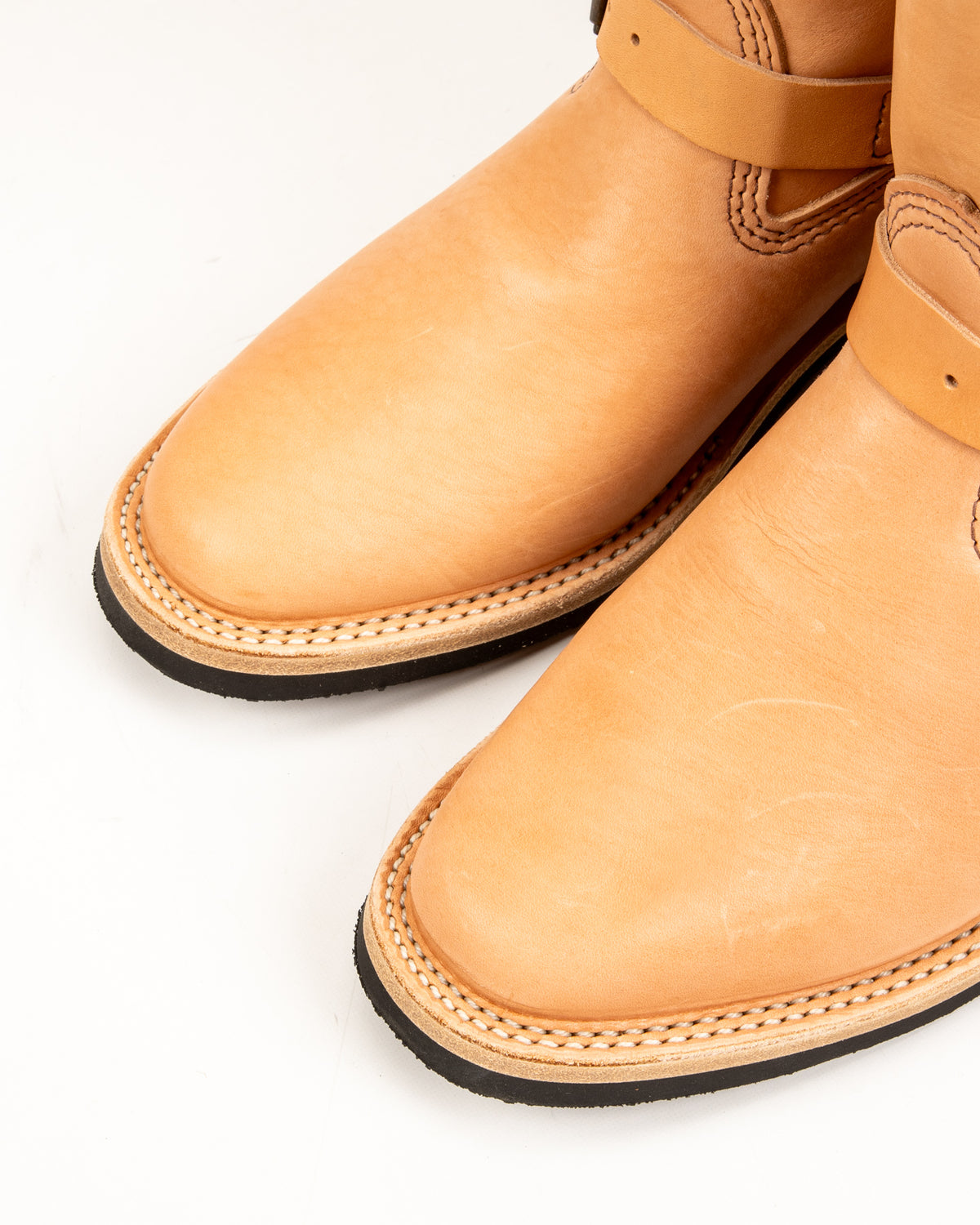 Wesco S&S x Wesco Van Cleef III Veg Tan Engineer Boot - Standard & Strange