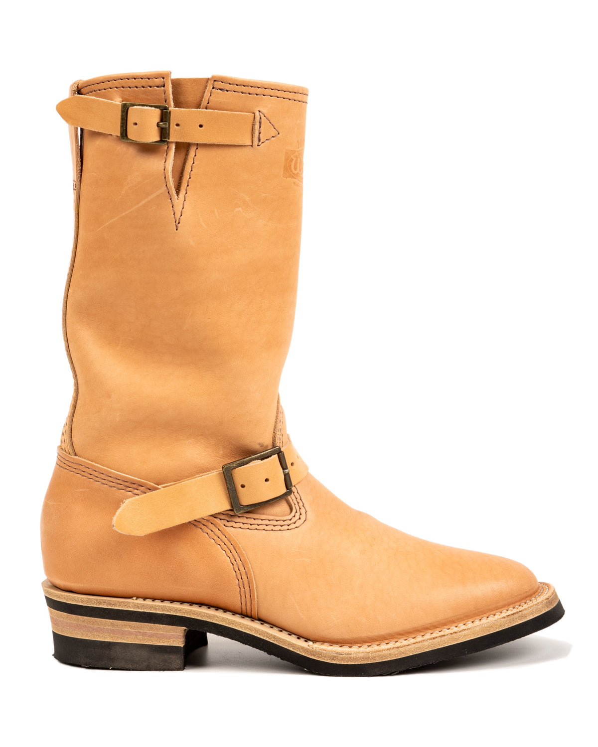 Wesco S&S x Wesco Van Cleef III Veg Tan Engineer Boot - Standard & Strange