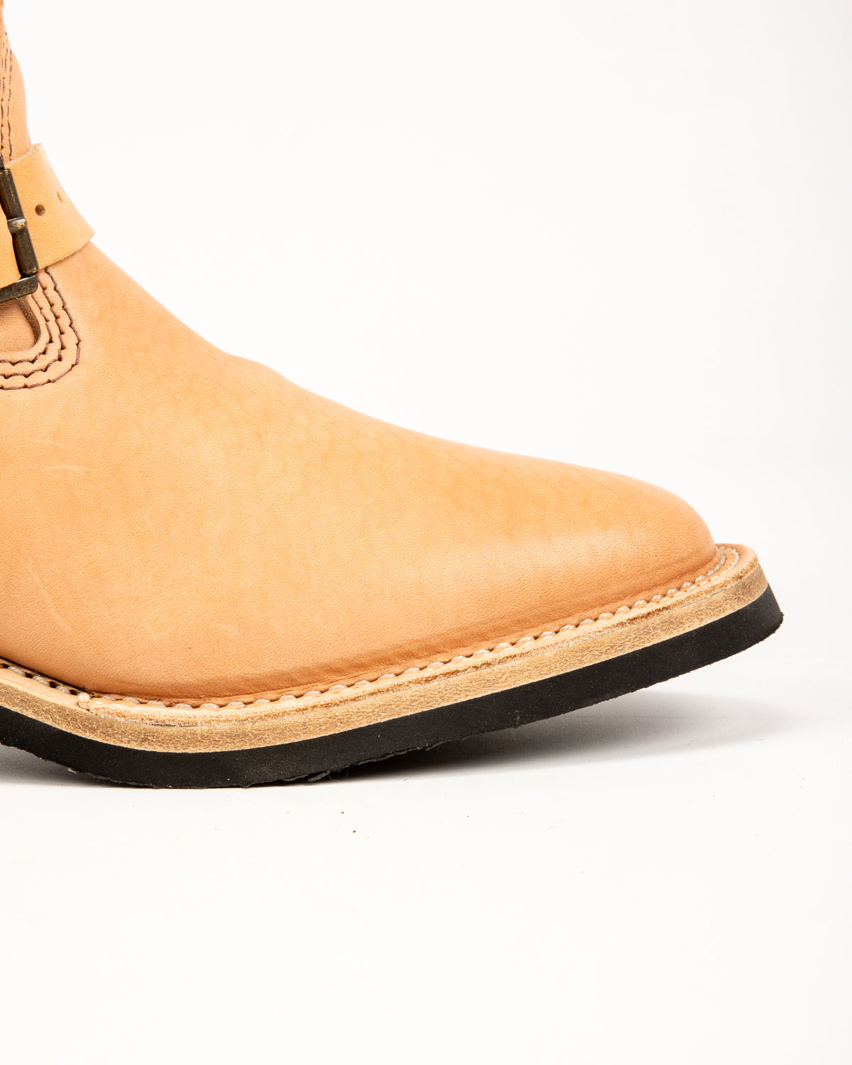 Wesco S&S x Wesco Van Cleef III Veg Tan Engineer Boot - Standard & Strange