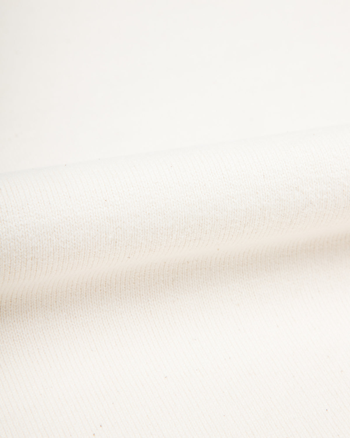 Wonder Looper Double Heavyweight Crewneck T-shirt - Ecru - Standard & Strange