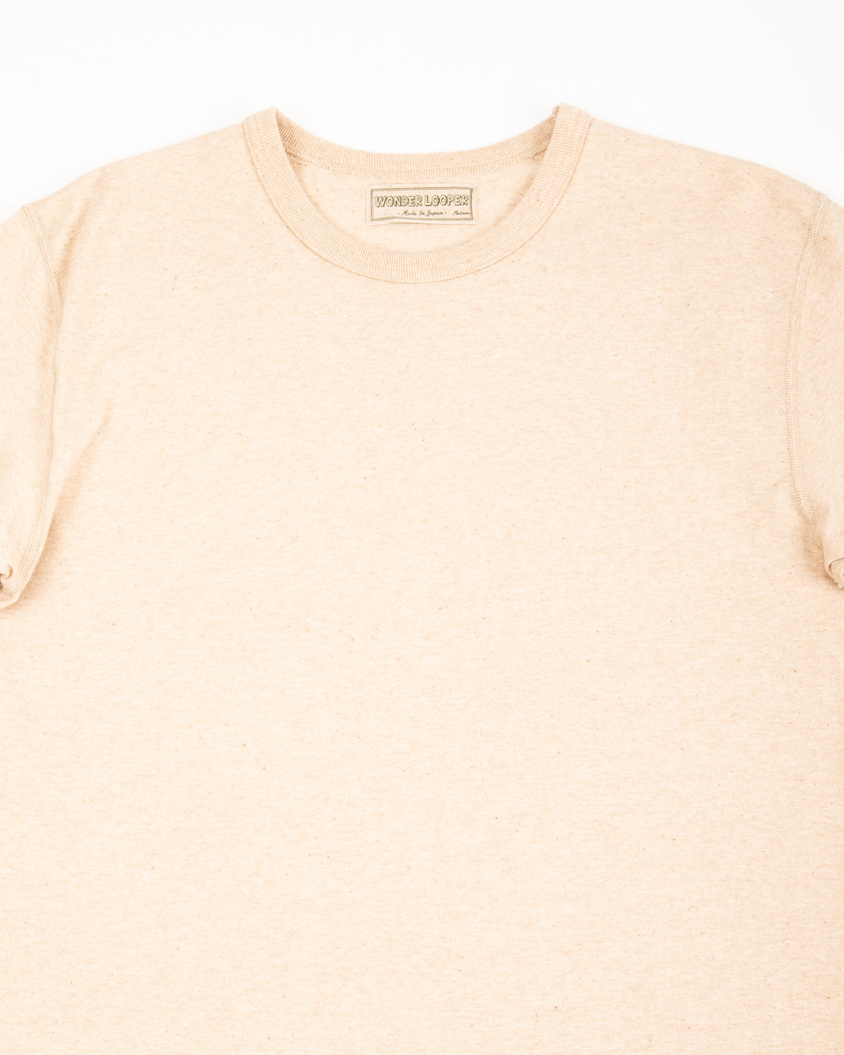 Wonder Looper Foxfibre® Tsuriami Crewneck T-shirt - Coyote 15 - Standard & Strange