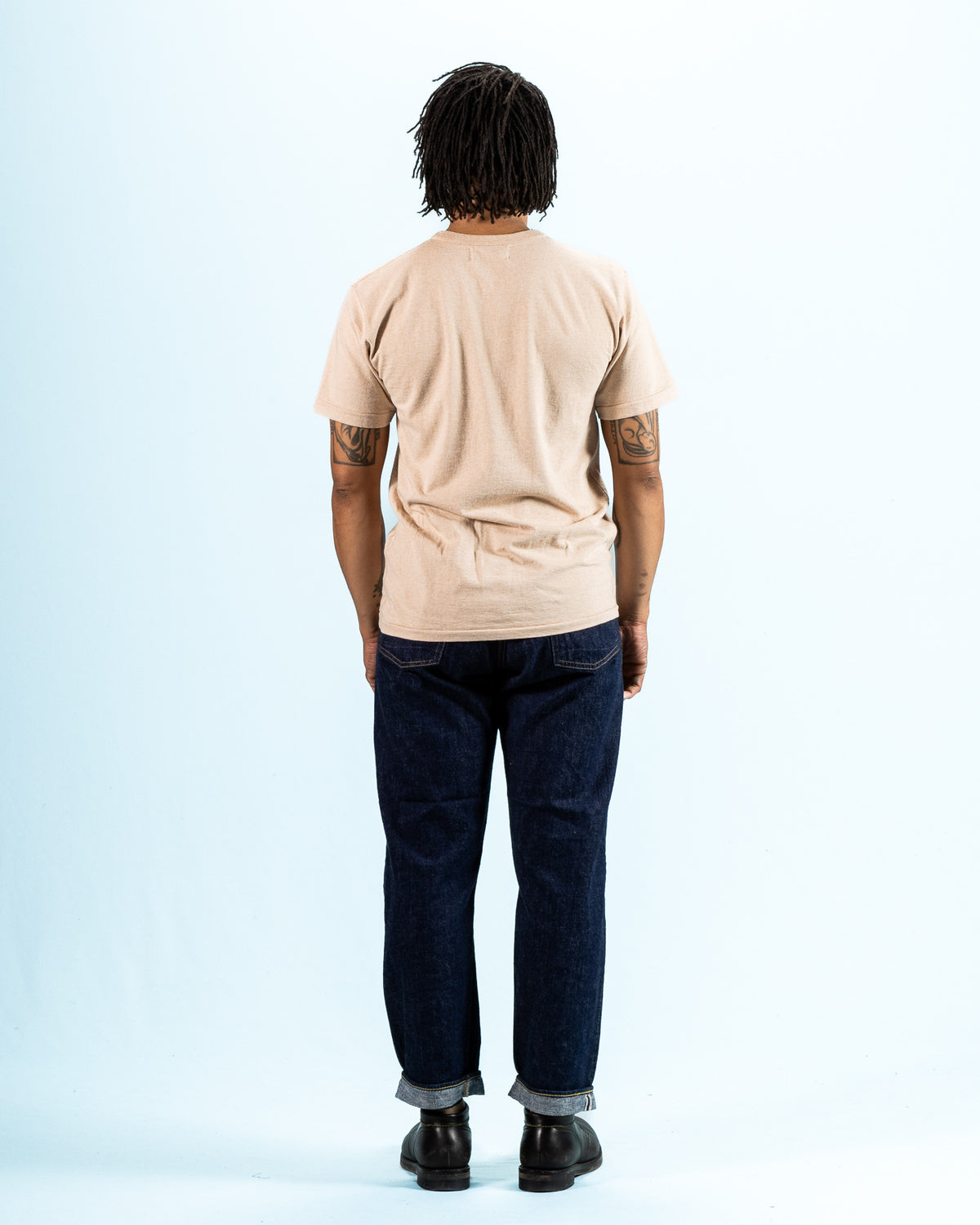 Wonder Looper Foxfibre® Tsuriami Crewneck T-shirt - Coyote 15 - Standard & Strange