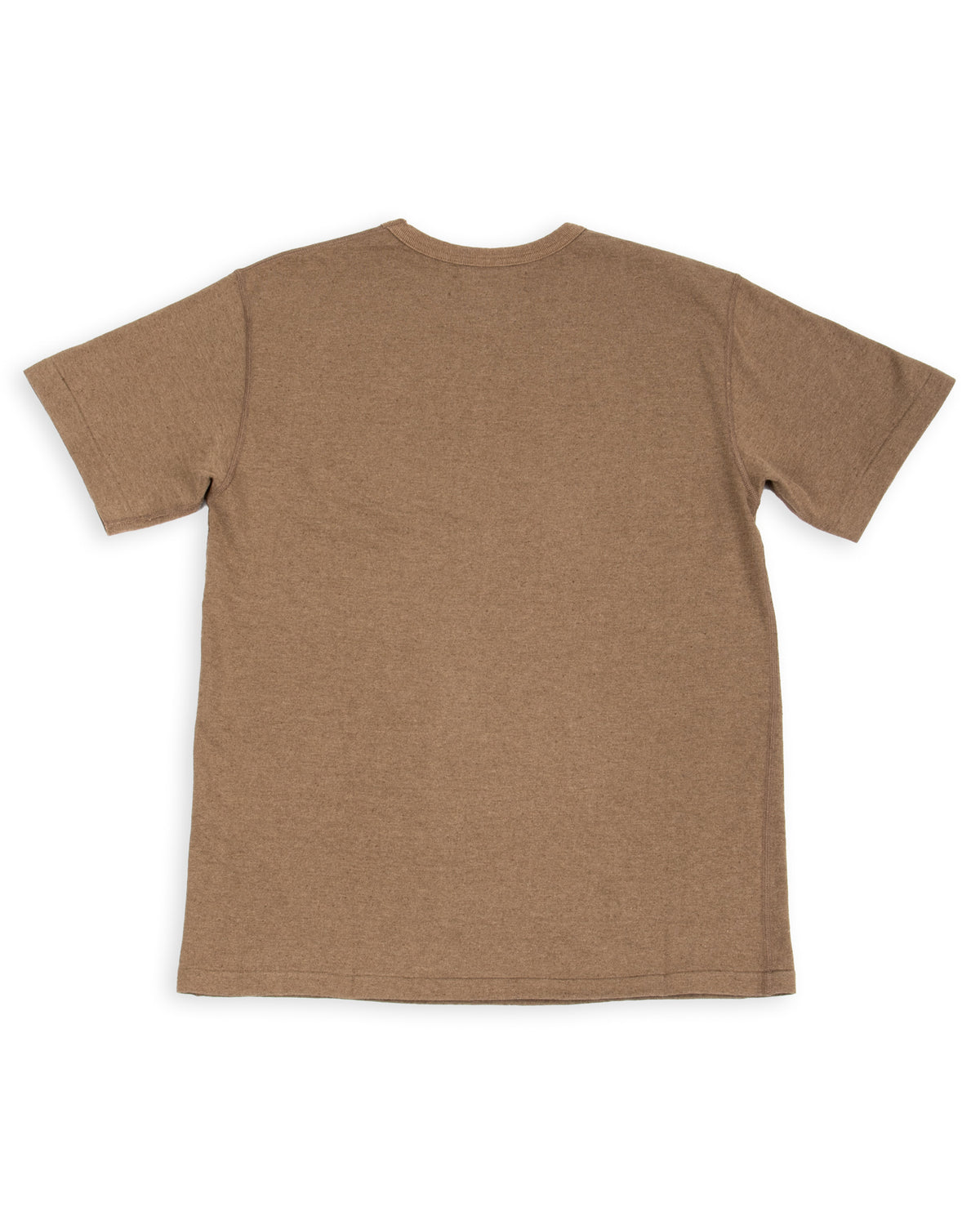 Wonder Looper Iron Mordant Foxfibre® Tsuriami Crewneck T-shirt - Coyote 70 - Standard & Strange
