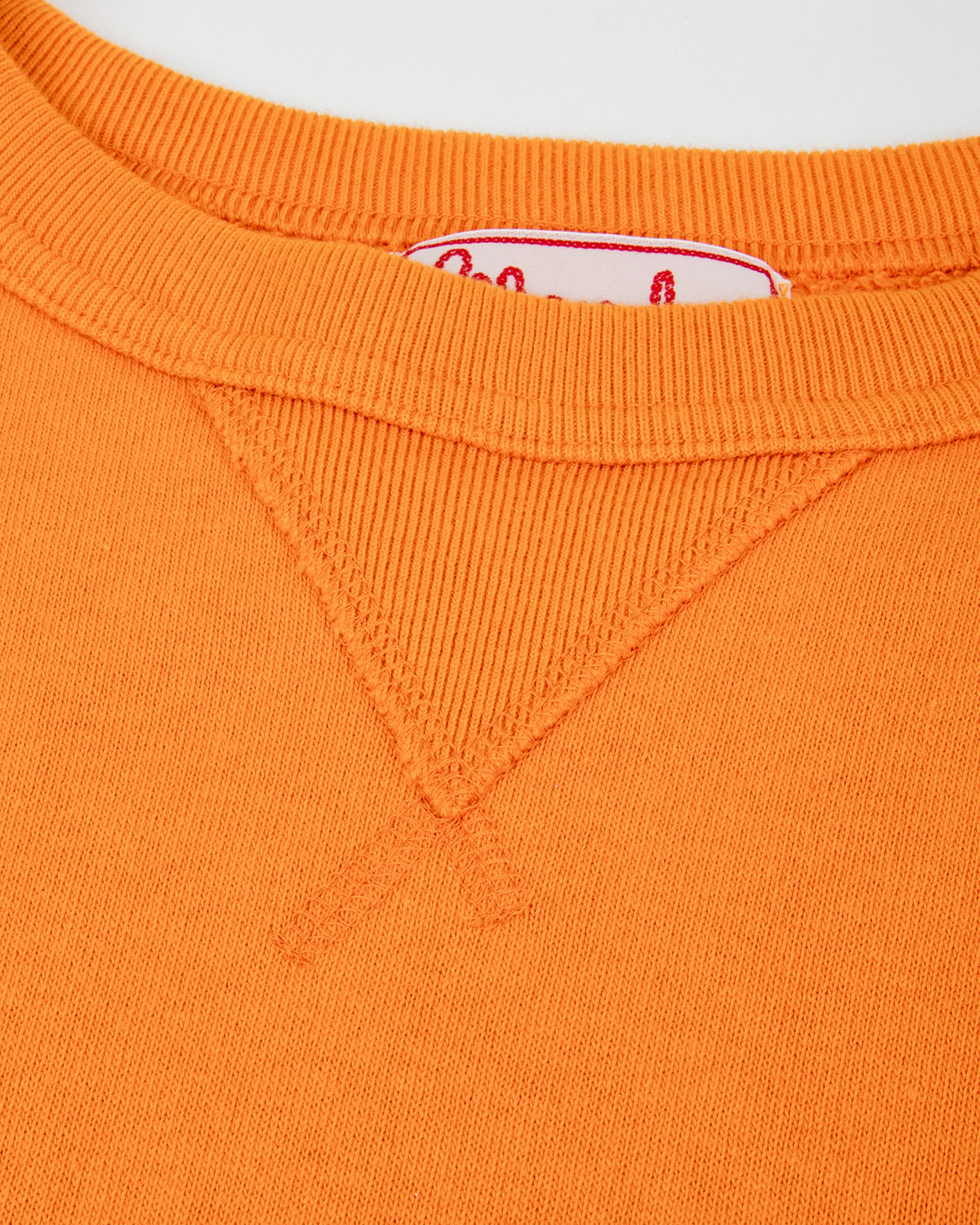 Wonder Looper Super Looper French Terry Pullover Crewneck - Orange - Standard & Strange