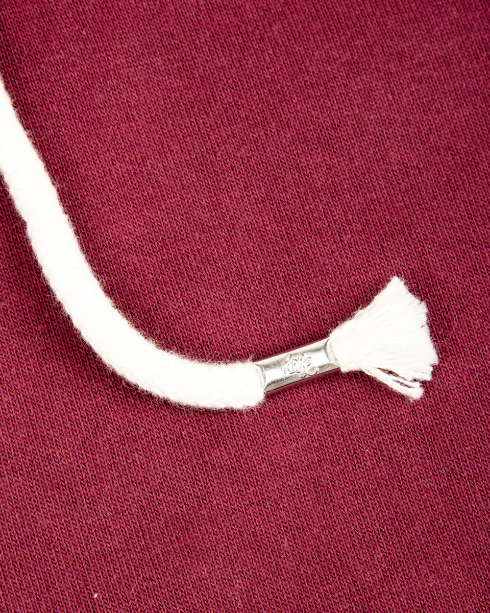 Wonder Looper Super Looper French Terry Pullover Hoodie - Burgundy - Standard & Strange
