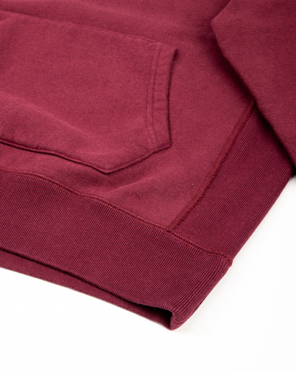 Wonder Looper Super Looper French Terry Pullover Hoodie - Burgundy - Standard & Strange