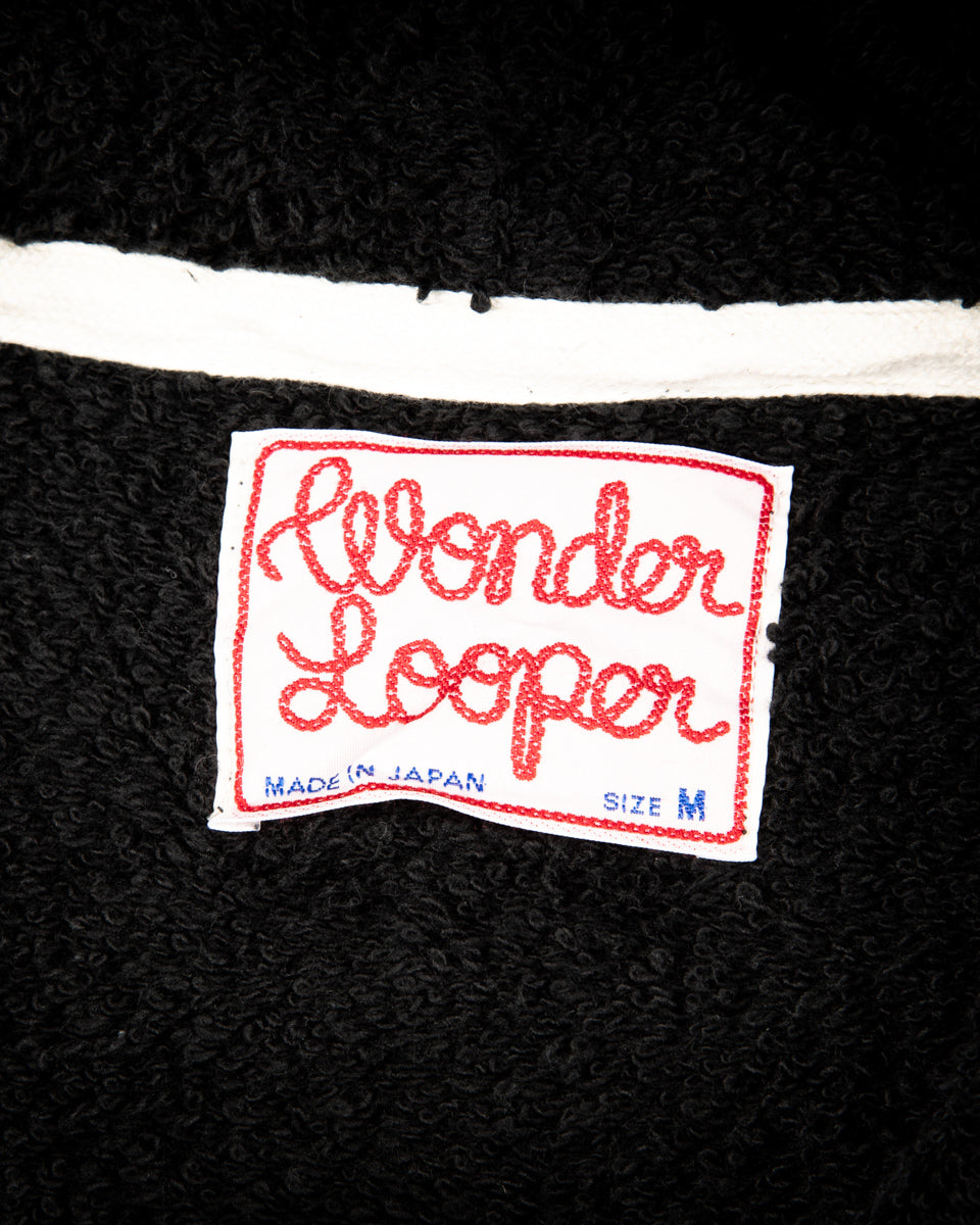 Wonder Looper Super Looper French Terry Pullover Hoodie - Sumi Black - Standard & Strange