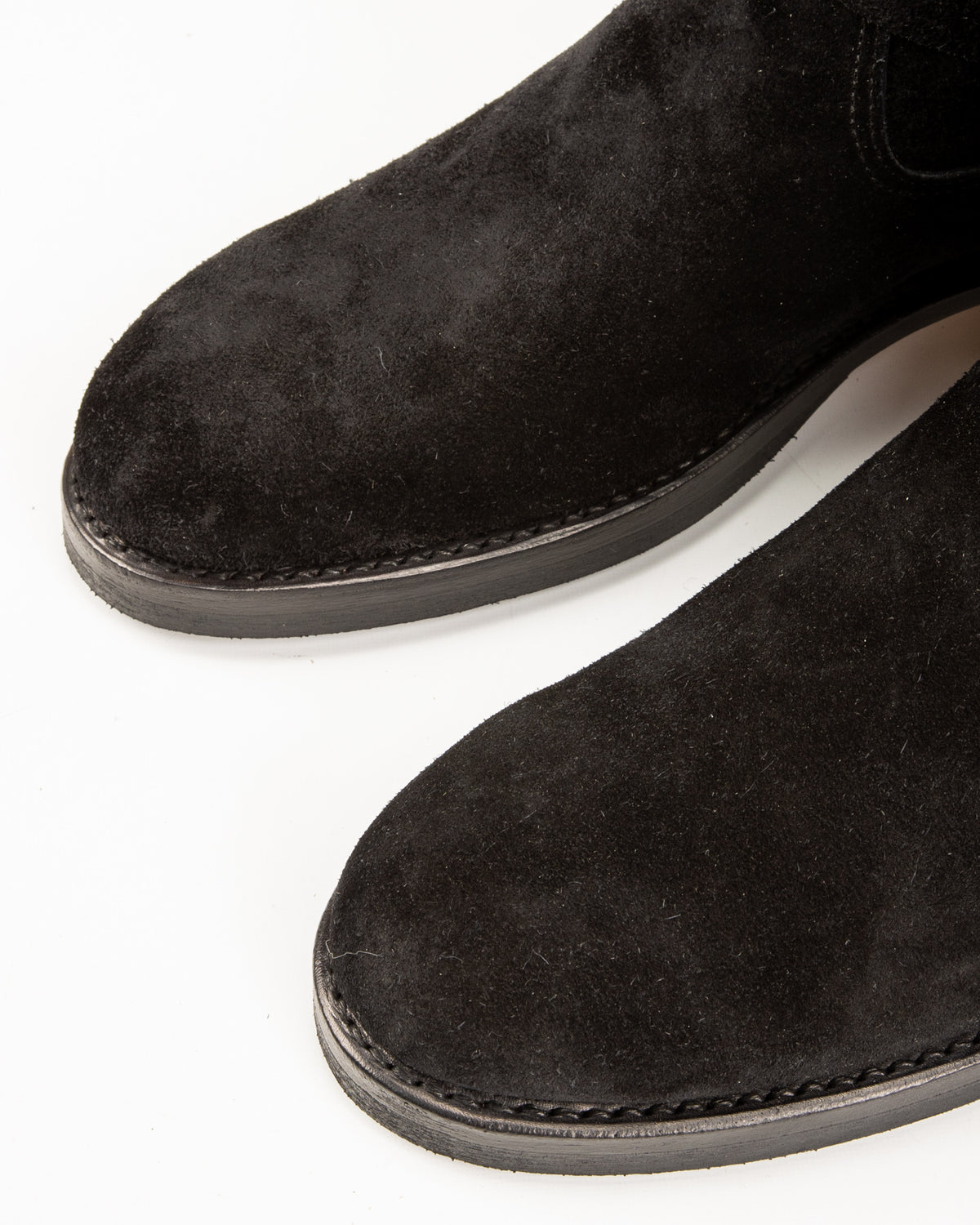 Attractions Suede Engineer Boot - Black - Standard & Strange