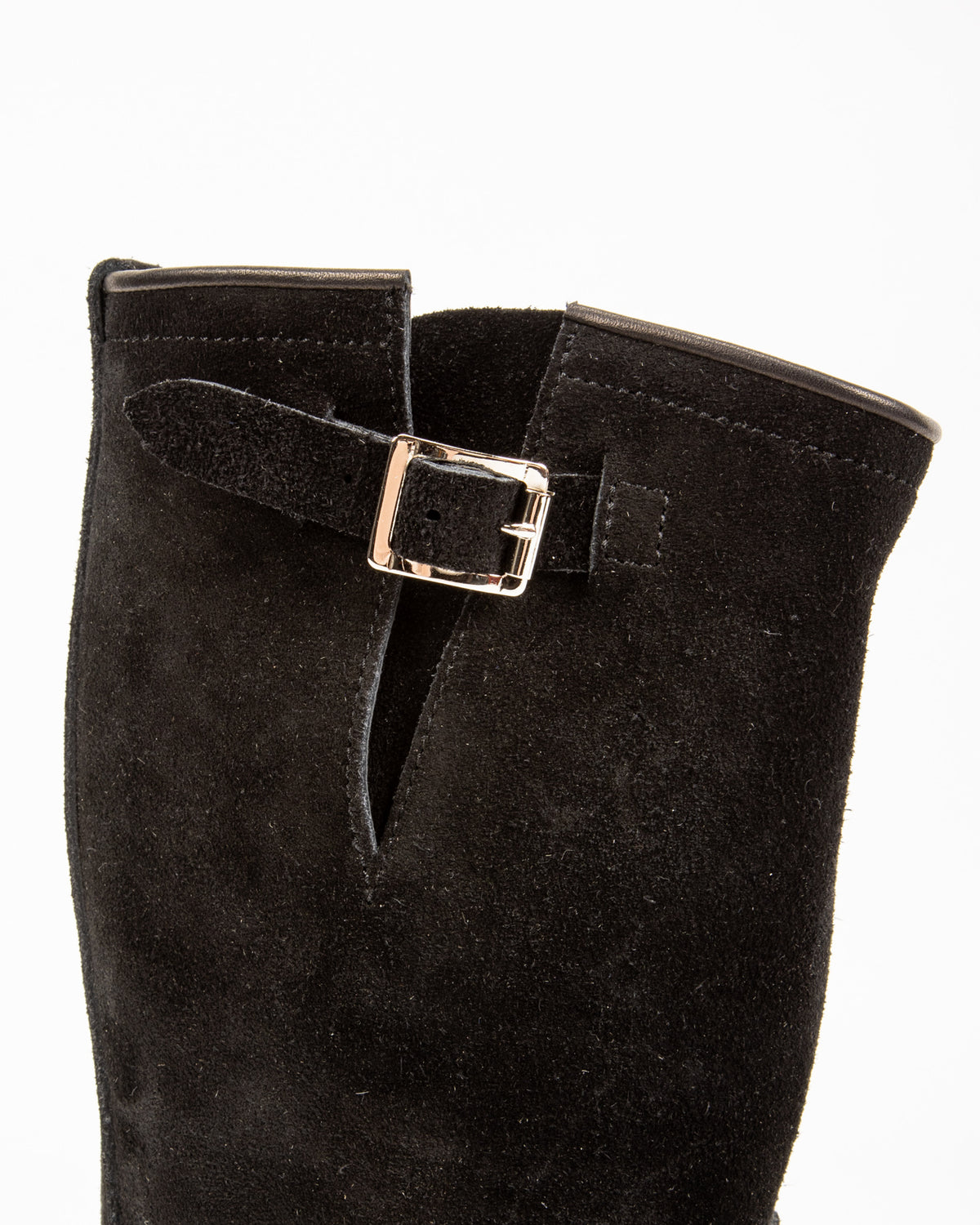 Attractions Suede Engineer Boot - Black - Standard & Strange