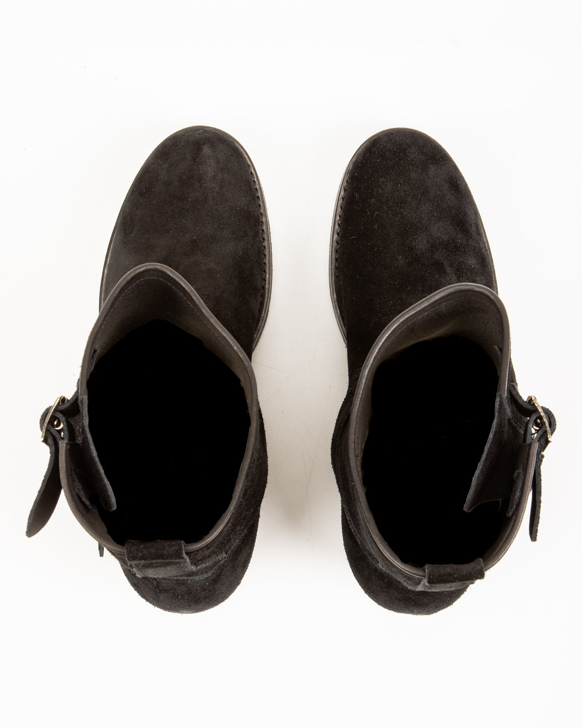 Attractions Suede Engineer Boot - Black - Standard & Strange