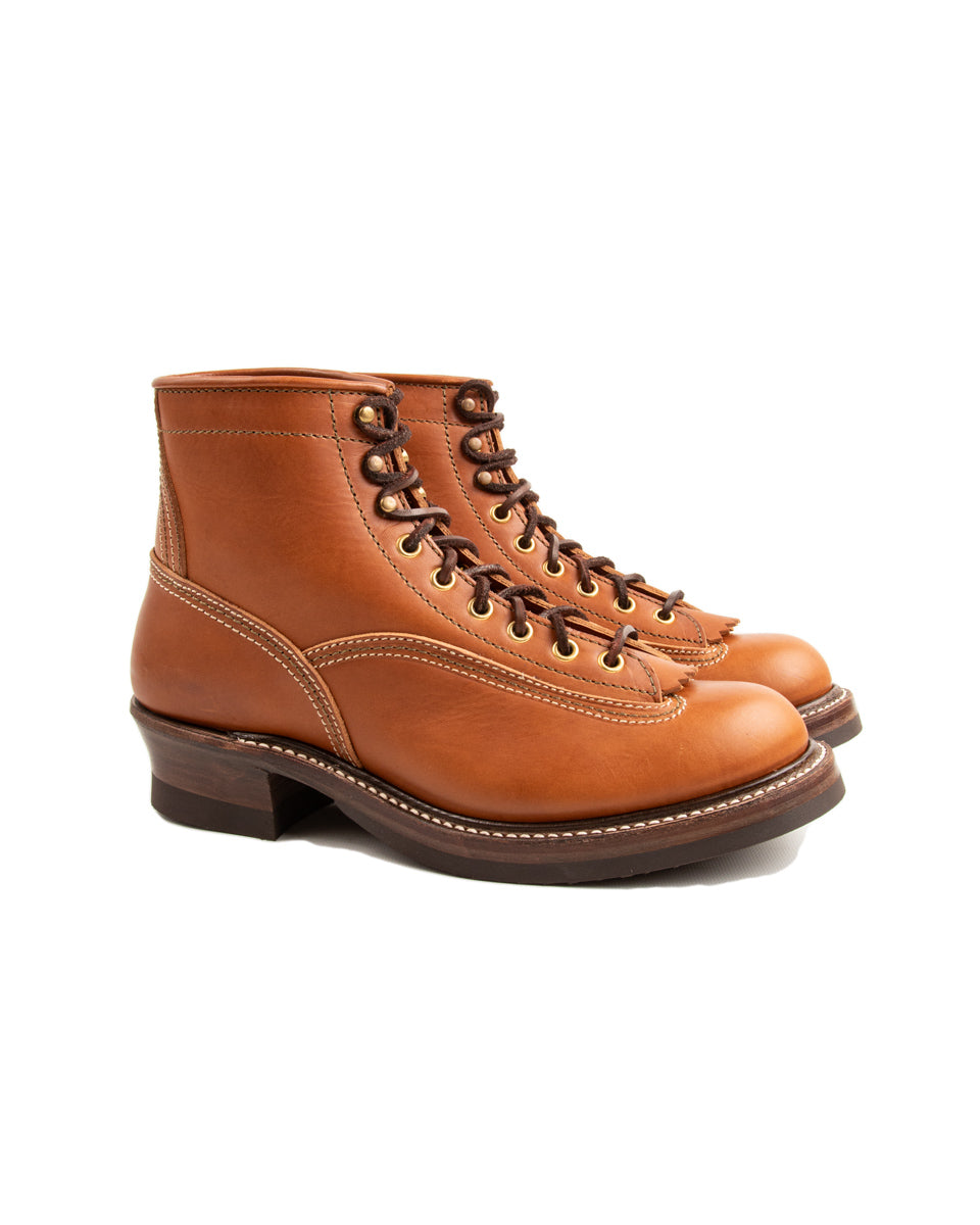 John Lofgren Donkey Puncher Boots - Cognac Badalassi - Standard & Strange