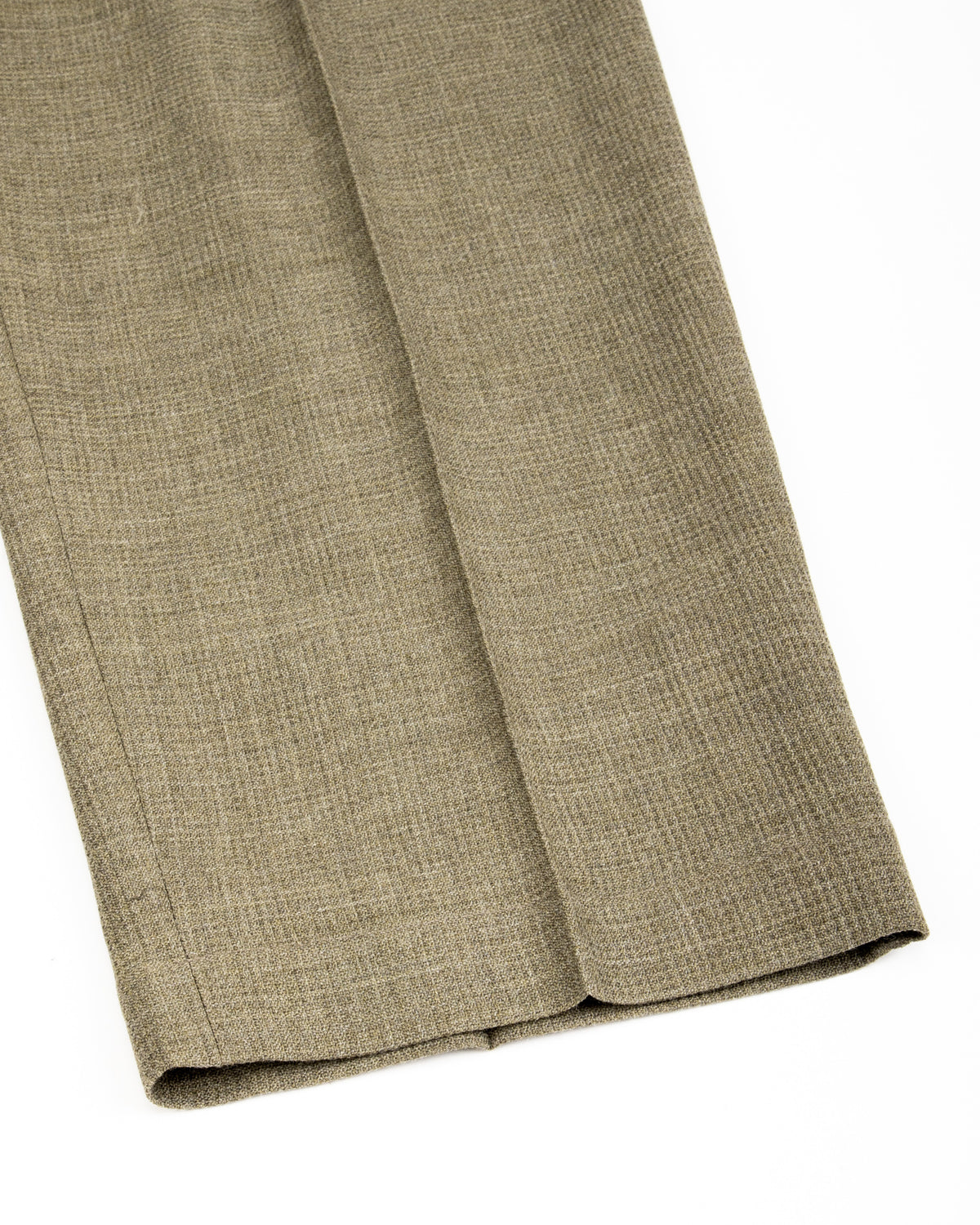 MotivMfg Bund Trousers - Sage Micro Check Suiting - Standard & Strange
