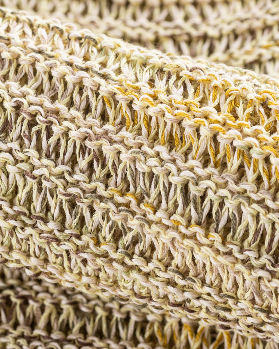 Olde H & Daughter Cotton Wrap Stitches Boat Neck Pullover - Desert 10 - Standard & Strange