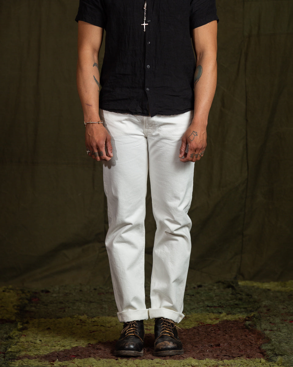OrSlow 107 Ivy Fit Denim - White - Standard & Strange