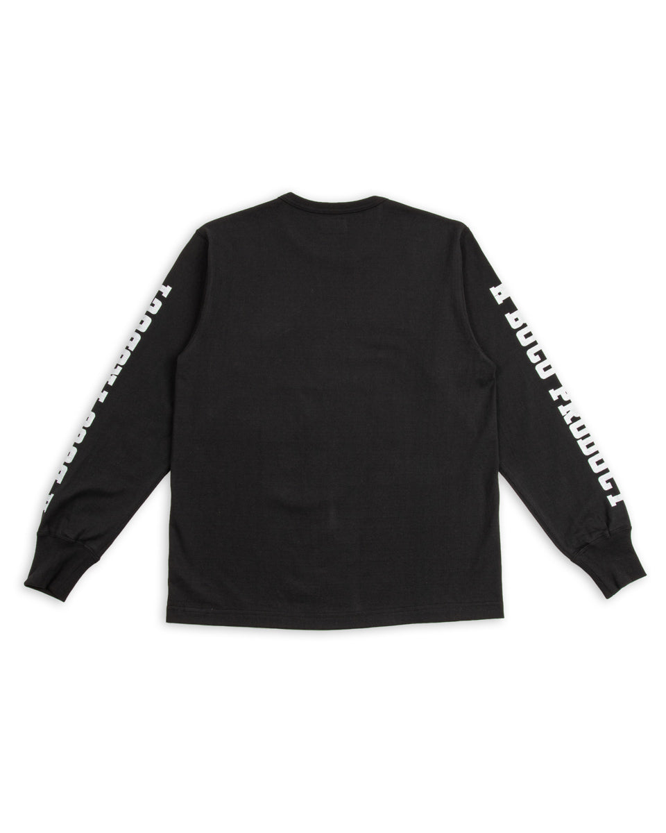 The Real McCoy's Buco L/S Tee / Original Buco - Black - Standard & Strange