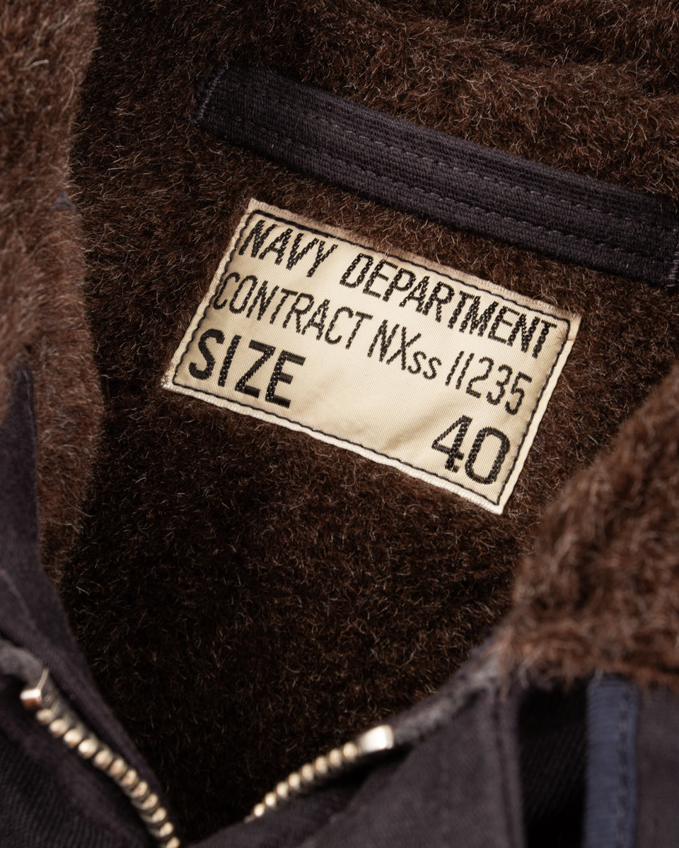The Real McCoy's The Real McCoy's N-1 Deck Jacket (2021 Model) - Navy (Plain) - Standard & Strange