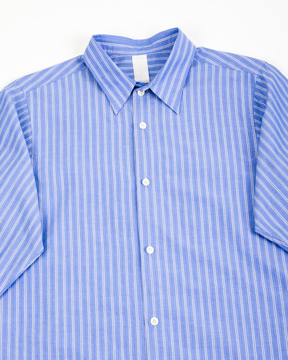 Senui Sally Side Slit Shirt - Blue 38/OS - Standard & Strange