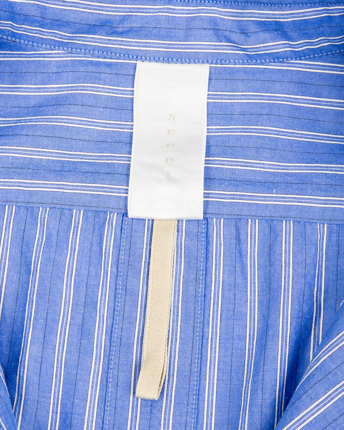 Senui Sally Side Slit Shirt - Blue 38/OS - Standard & Strange