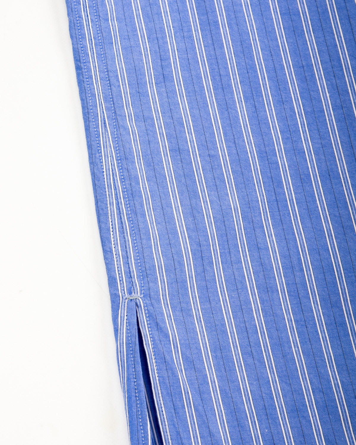 Senui Sally Side Slit Shirt - Blue 38/OS - Standard & Strange