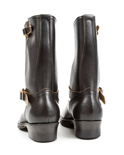 Attractions Engineer Boots - Black Heavyweight Kipskin - Standard & Strange