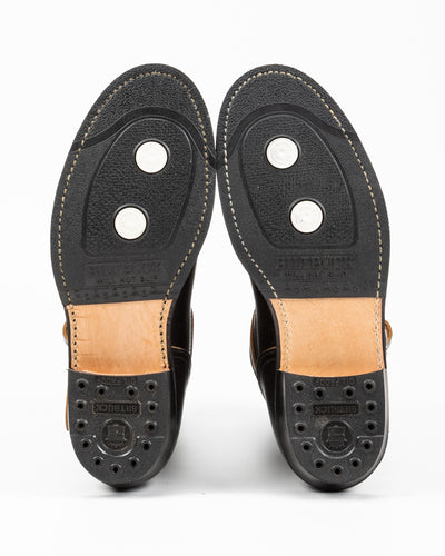 Attractions Engineer Boots - Black Heavyweight Kipskin - Standard & Strange
